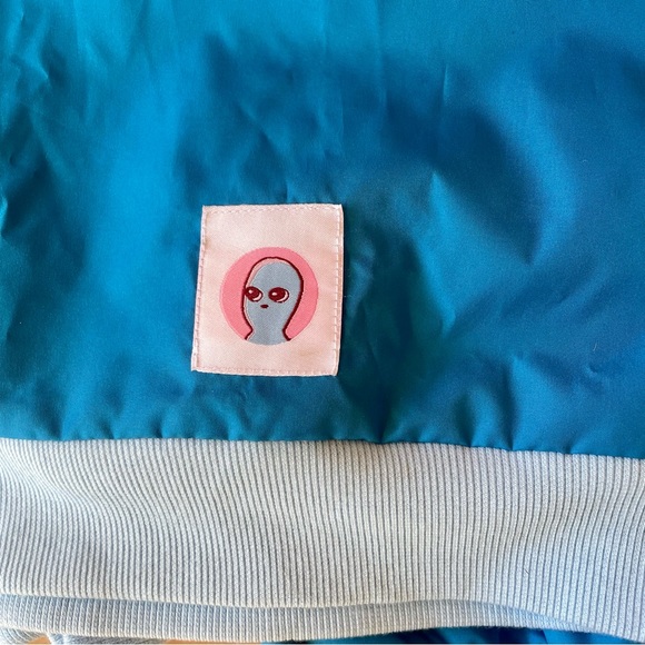 NWT Nathan W Pyle Strange Planet Bomber Jacket - Picture 5 of 8